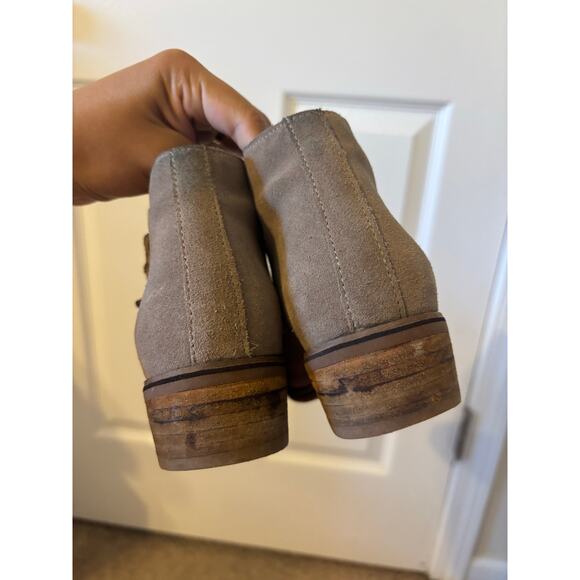 Blondo Liam waterproof ankle booties suede sz 7.5 - Picture 5 of 12